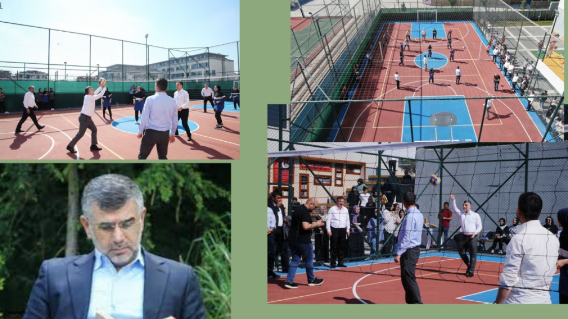 Sultanbeyli Belediye Başkanıyla Voleybol Maçı